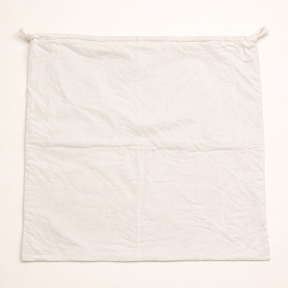 Bally Dust Bag Drawstring Storage Bag Ivory Cotton 20” x 20.5” EUC - Picture 2 of 2
